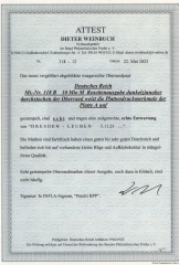 DR, Infla, 1923, Mi.- Nr.: 318 B OR (Pl. A) (2x), gestempelt, akt. Fotoattest Weinbuch BPP: e + ..., gutes Bedarfsstück, sehr selten!