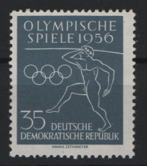 DDR, 1956, Mi.- Nr.: 540 YI, **, akt. Fotoattest Dr. Ruscher BPP: echt + einwandfrei! Luxusstück! Sehr selten!