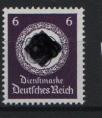 DR / III. Reich, 1942, Dienstmarken, Mi.- Nr.: D 169 c, **, tiefstgeprüft Schlegel BPP! Luxusstück! Selten!
