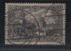 Dt. Kaiserreich, 1918, Mi.- Nr.: 96 AII, gestempelt, doppelt tiefgeprüft Jäschke- L. BPP, gutes Bedarfsstück. sehr selten!