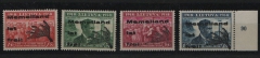Memelgebiet, 1939, Mi.- Nrn.: I- IV, jeweils in Type II, **, kpl. Luxussatz! Selten!