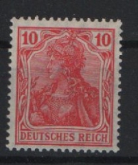 Dt. Kaiserreich, 1919, Mi.- Nr.: 86 II f, **, tiefstgeprüft Jäschke- L. BPP! Luxusstück! Selten!