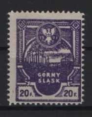 Dt. Abstimmungsgebiete, Östl. Oberschlesien, 1921, Mi.- Nr.: 2 A, **, gute Kabinetterhaltung, selten!