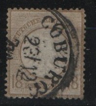 Dt. Kaiserreich, Brustschilder, 1872, Mi.- Nr.: 11, gestempelt! Tiefgeprüft Sommer BPP! Gutes Bedarfsstück! Selten!