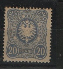 DR, Pfennig, ca. 1880, Mi.- Nr.: 42 ba, **, tiefstgeprüft Zenker BPP! Luxusstück! Selten!