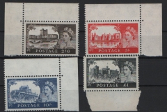 GB, 1955, Mi.- Nr.: 278- 81, **, mit WZ. 21! Selten!