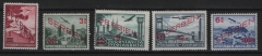 III. Reich, Dt. Bes. II. WK, Serbien, 1941, Mi.- Nrn.: 26- 30, **, Kabinettsatz!