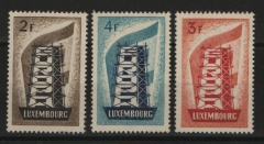 Luxemburg, 1956, Europamarken, kpl. Satz, **! Selten!
