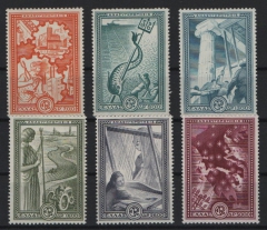 Griechenland, 1951, Mi.- Nrn.: 582- 587! Komplett **!