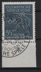 DDR, 1956, Mi.- Nr.: 540 YI, mit Ur., philatelistisch gestempelt, akt. FA Dr. Ruscher BPP: e + e! Luxusstück! Sehr selten!