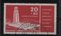 DDR, 1956, Mi.- Nr.: 540 YI, gestempelt, akt. FA Mayer VP: e + e! Luxusstück! Sehr selten!