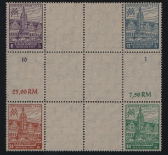 SBZ, West- Sachsen, 1946, Mi.- Nr.: Hz. 12 AX c, **! Sehr selten!