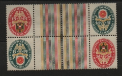 DR, Weimar, 1929, Mi.- Nr.: KZ 15 (2x), **! Qualitätsstück! Selten!