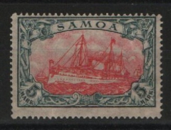 Dt. Kolonien, Samoa, 1915 / 19, Mi.- Nr.: 23 II B, *! Selten!