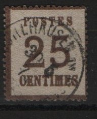 NDP, Okkupationsgebiete, ca. 1870, Mi.- Nr.: 7 I, gestempelt! Tiefgeprüft Drescher (?) BPP! Gutes Kabinett- Prachtstück!