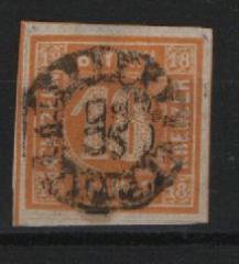 Bayern, ca. 1854, Mi.- Nr.: 7, gestempelt! Tiefstgeprüft Pfenninger! Luxusstück! Dekorativ und selten!