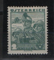 Österreich, 1934, Mi.- Nr.: 584, *, signiert / geprüft Dietrich