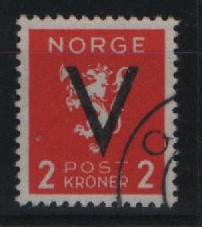 Norwegen, 1941, Mi.- Nr.: 255, gestempelt