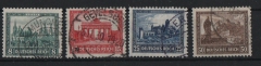 DR / Weimar, 1930, Mi.- Nrn.: 450- 453, gestempelt, kpl. Satz! Selten!