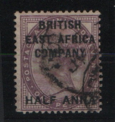 (GB) British- Ostafrika- Company, Mi.- Nr.: 1, gestempelt! Selten!