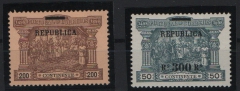 Portugal, 1911, Mi.- Nr.: 193- 94, */ ungebraucht, selten!