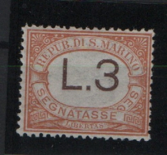 San Marino, Mi.- Nr.: P 25, * / ungebraucht! Selten!