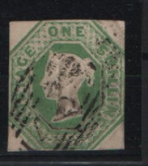 Großbritanien, 1847, Mi.- Nr.: 7, gestempelt! Gute Bedarfserhaltung! Selten!