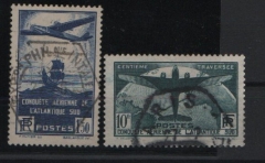 Frankreich, 1936, Mi.- Nrn.: 326- 27, gestempelt