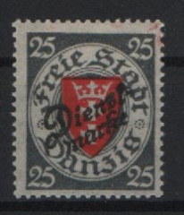 Danzig, 1924, Mi.- Nr.: D 46 aa, * / ungebraucht, geprüft Dr. Oechsner BPP! Selten!