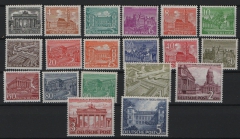 Berlin, 1949, Mi.- Nrn.: 42- 60, **, kpl. Satz. mit akt. Fotoattest Schlegel BPP! e+e! Luxussatz!