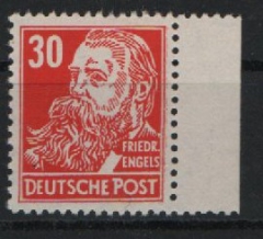 DDR, 1952, Mi.- Nr.: 335 va YI, der Persönlichkeiten II!, **, tiefgeprüft Paul BBP! Selten!