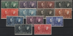 Belgien, 1925, Mi.- Nrn.: 191- 203, * / ungebraucht