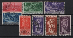 Italien, 1930, Mi.- Nrn.: 337- 344, gestempelt