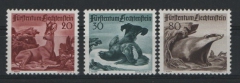 Lichtenstein, 1950, Mi.- Nrn.: 285- 87, ** / postfrisch! Qualitätsstücke