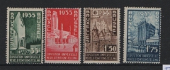 Belgien, 1934, Mi.- Nrn.: 378- 81, ** / postfrisch