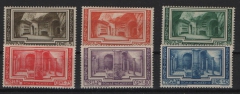 Vatikanstadt, 1938, Mi.- Nrn.: 67- 72, * / ungebraucht