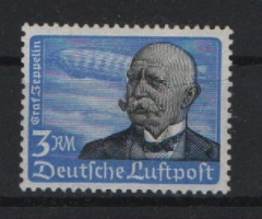 III. Reich, 1934, Mi.- Nr.: 539 y, (waager. Gummiriffelung)! **! Qualitätsstück! Selten!