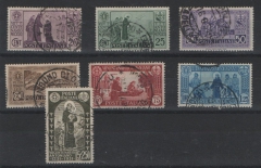 Italien, > 1931, Mi.- Nrn.: 362- 68, gestempelt!