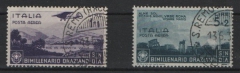 Italien, 1933, Mi.- Nrn.: 558- 9, gestempelt! Selten!