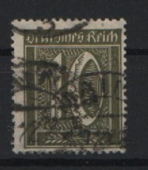 DR, Infla, 1922, Mi.- Nr.: 178, gestempelt, tiefgeprüft Gädicke BPP / Infla Berlin! Gutes Bedarfsstück! Selten!