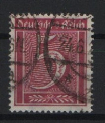DR, Infla, 1922, Mi.- Nr.: 177, gestempelt, geprüft Infla Berlin! Gutes Bedarfsstück! Selten!