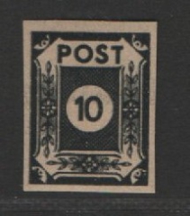 Ostsachsen, 1946, Mi.- Nr.: 52 bx, **, signiert / geprüft Busch! Prachtstück! Selten!