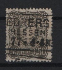 DR, Pfennige, 1875, Mi.- Nr.: 36 b, gestempelt, tiefgeprüft G. Zenker BPP! Gutes Bedarfsstück, selten!