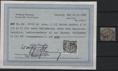 NDP, 1869, Mi.- Nr.: 25, gestempelt, Befund Flemming BPP! Bedarfsstück! Selten!