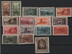 Saargebiet, 1934, Mi.- Nrn.: 179- 194, kpl. Satz, **! Selten!