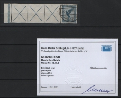 DR / Weimar, 1932, Zusammendrucke, Mi.- Nr.: RL 15.2, gestempelt! K.- Befund Schlegel BPP: e+e! Luxusstück! Selten!