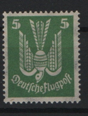 DR / Weimar, 1924, Mi.- Nr.: 344 Y, **, Holztaube, geprüft Schlegel BPP! Selten!