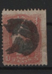 USA, 1861, Mi.- Nr.: 19 W, gestempelt, Kabinettstück! Selten!