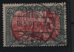 DR, Germania- Reichspost, Mi.- Nr.: 66, Type IV, gestempelt, akt. FA Kroschel VP / VPEX; e+e! Qualitätsstück! Selten!