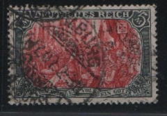 DR, Germania, ohne Wz., 1904, Mi.- Nr.: 81 Aa, gestempelt, akt. FA Kroschel VPeV / VPEX : e+e, Qualitätsstück! Selten!